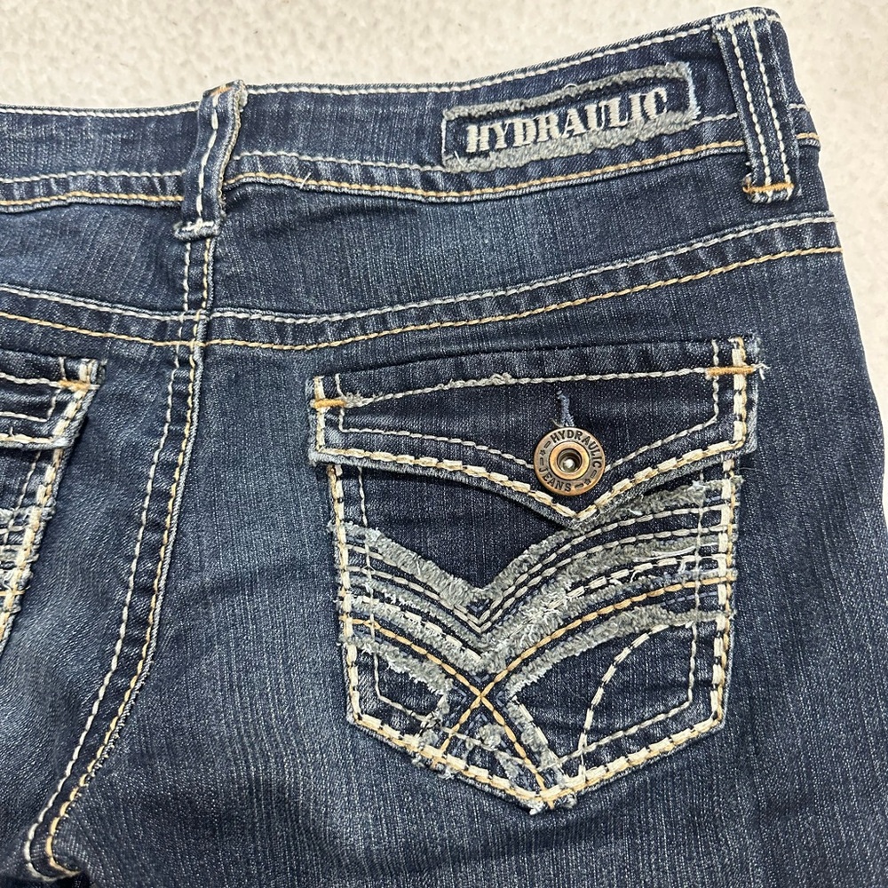Hydraulic Denim Jean Shorts - Picture 7 of 10